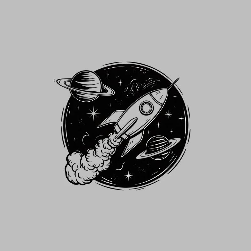 Entdecke Neue Welten Mit Einer Rakete