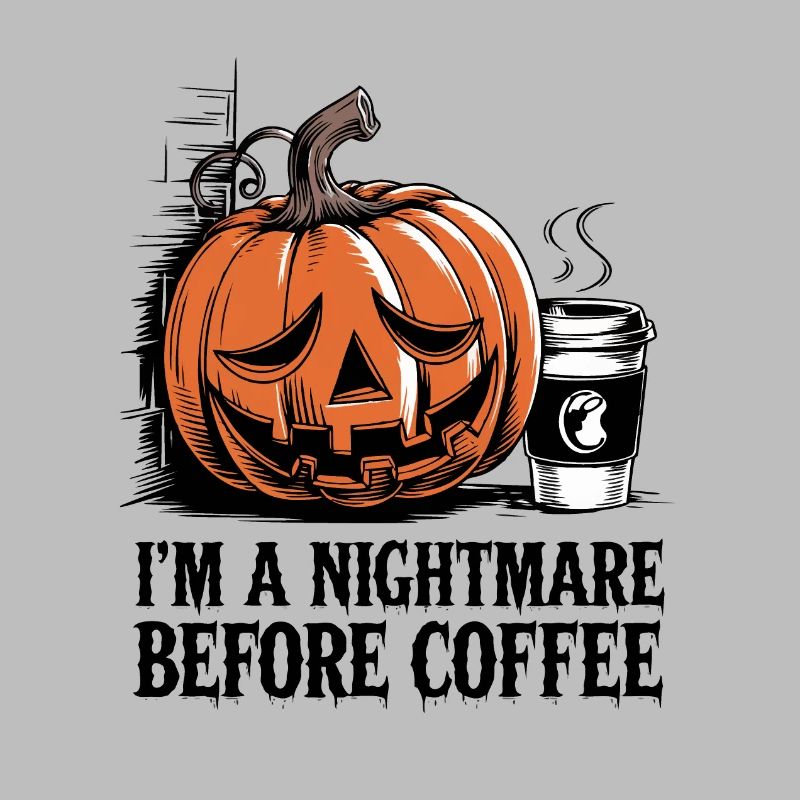 I'm a Nightmare Before Coffee