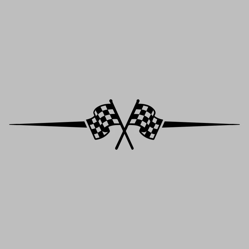Icône de course de drapeau de course