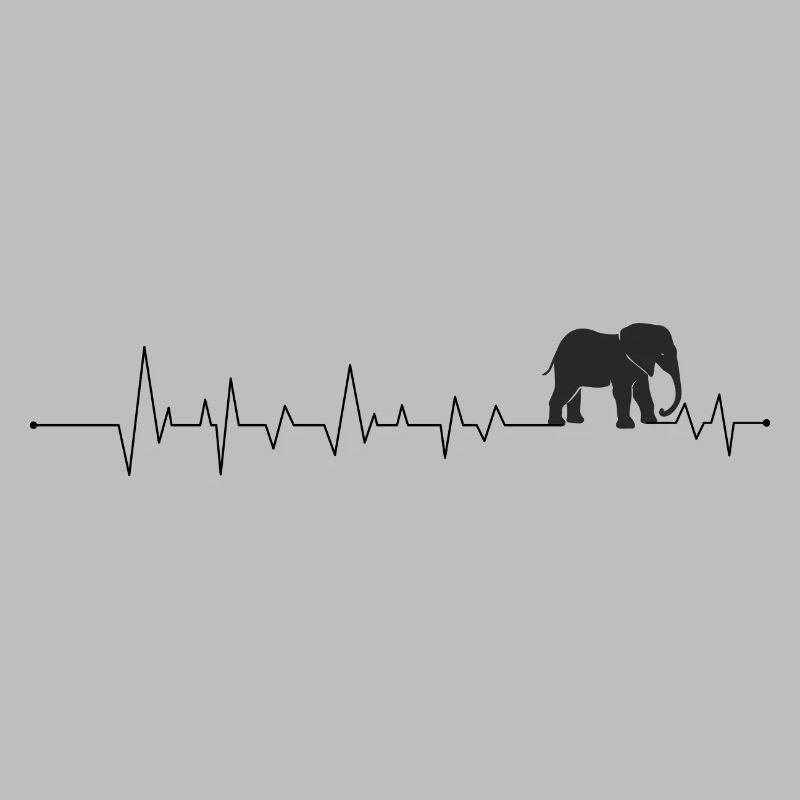 Silhouette d’éléphant : Floraison nocturne
