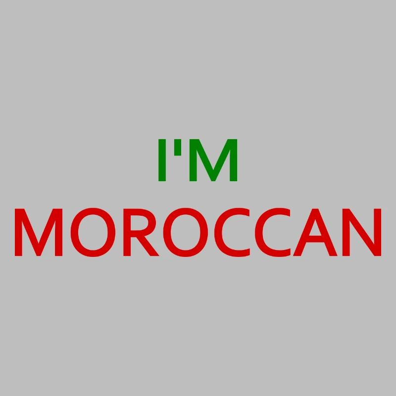 I'm moroccan