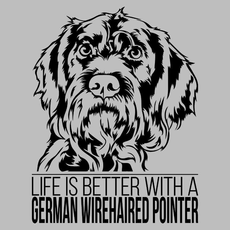 German Wirehaired Pointer life is better Wilsigns