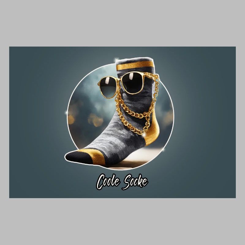 Pun ambiguous german expression – Coole Socke