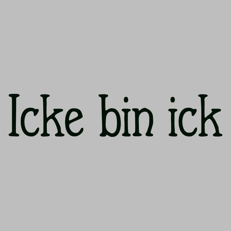 Icke bin ick Berlin