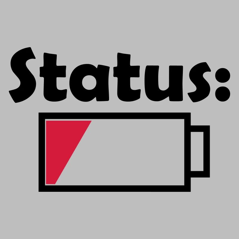 Battery status empty