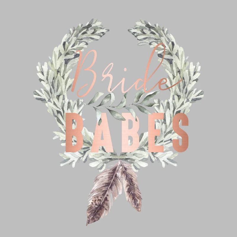 Boho Bride Babes laurel wreath