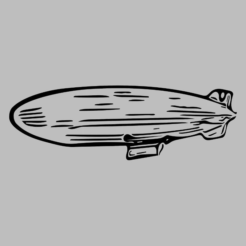 Zeppelin Luftschiff Fan Design