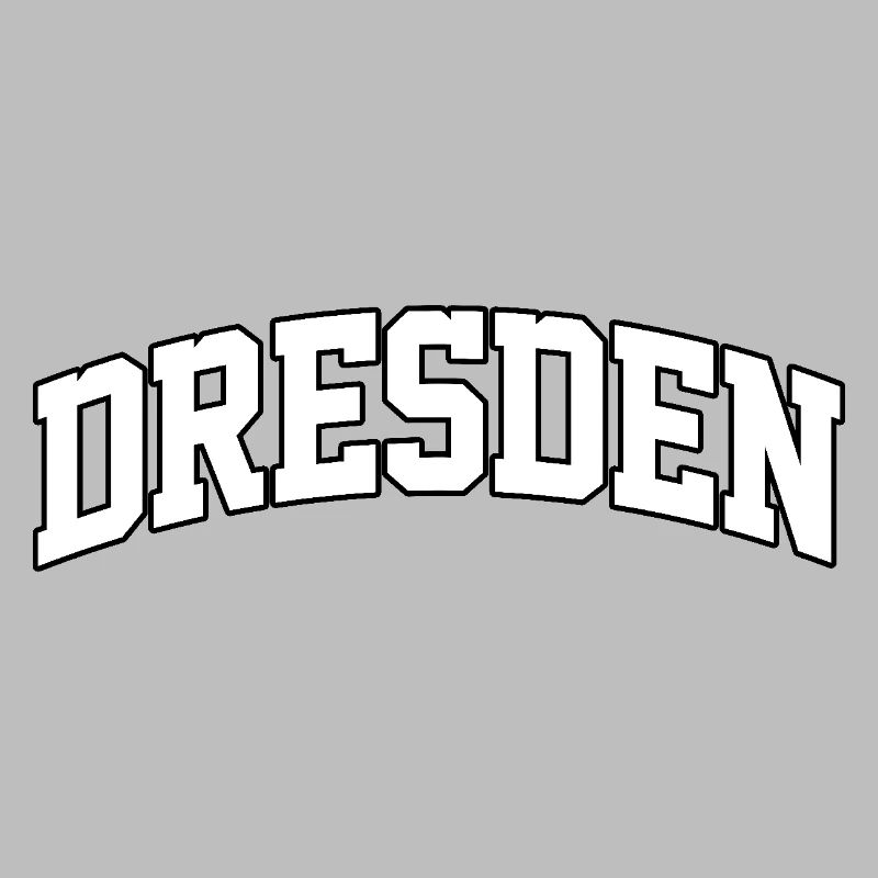 Logo Dresden : Design collégial au style historiqu