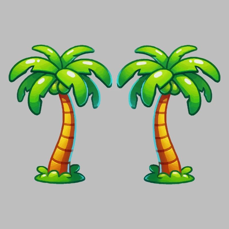 Palm trees