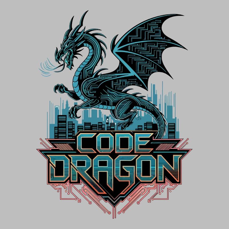 Code Dragon – Cyber bête du monde numérique