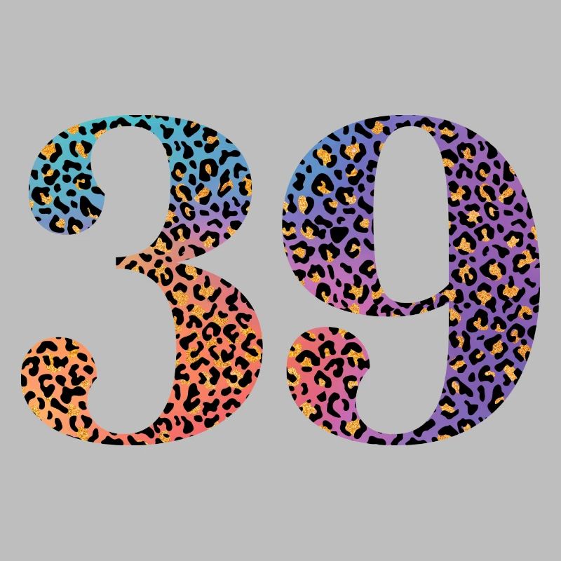 39e anniversaire léopard