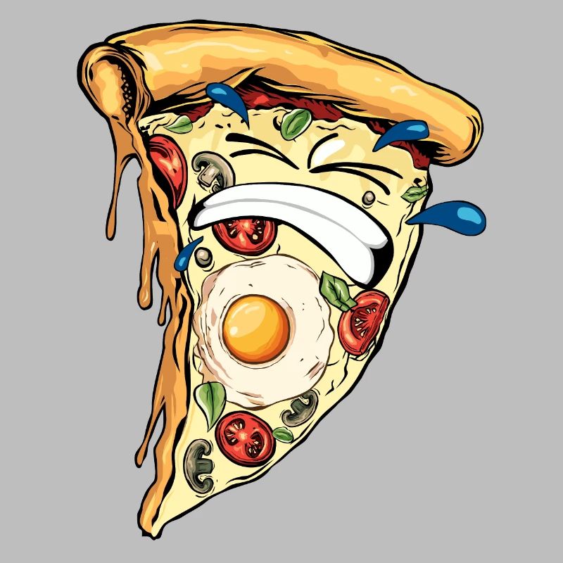pizza hard humor soufrance difficult teeth drawing