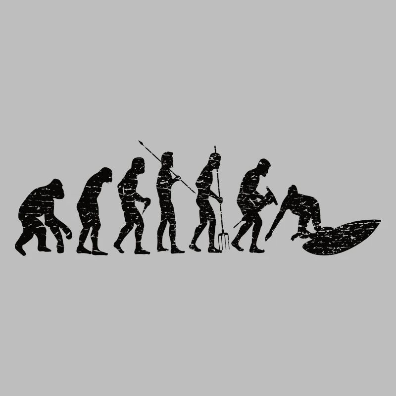 Surfer Evolution Surfing Surfboard Surfboard