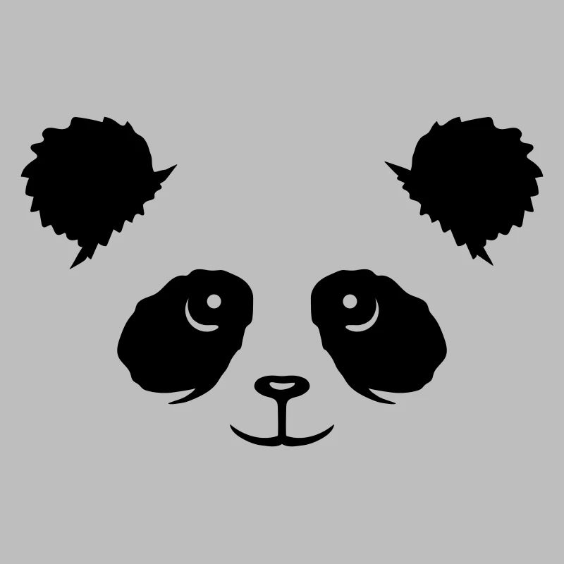 Panda Bear Face Cute Head Cute Smile Cute Nice
