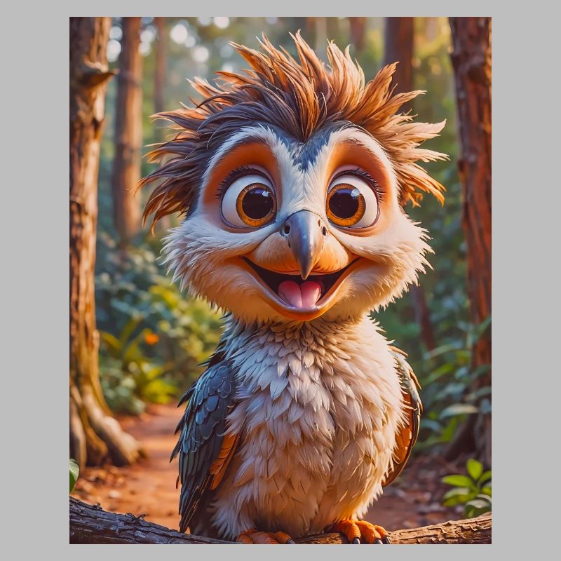 super süßes australisches Tier Down Under Kookaburra