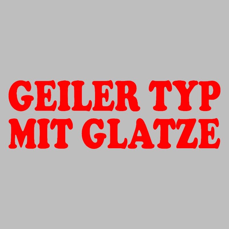 geiler typ mit glatze