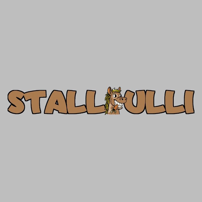 Stallpulli - Stall - Pferd Pferde Reiter Reiterin