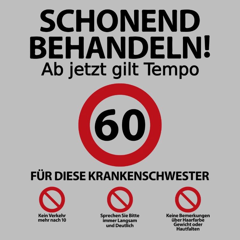 60 Geburtstag Krankenschwester Geburtstagsgeschenk