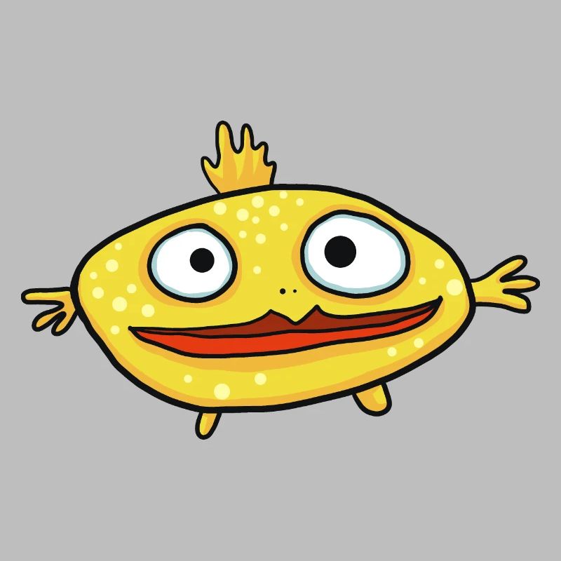 Funny Yellow Fish