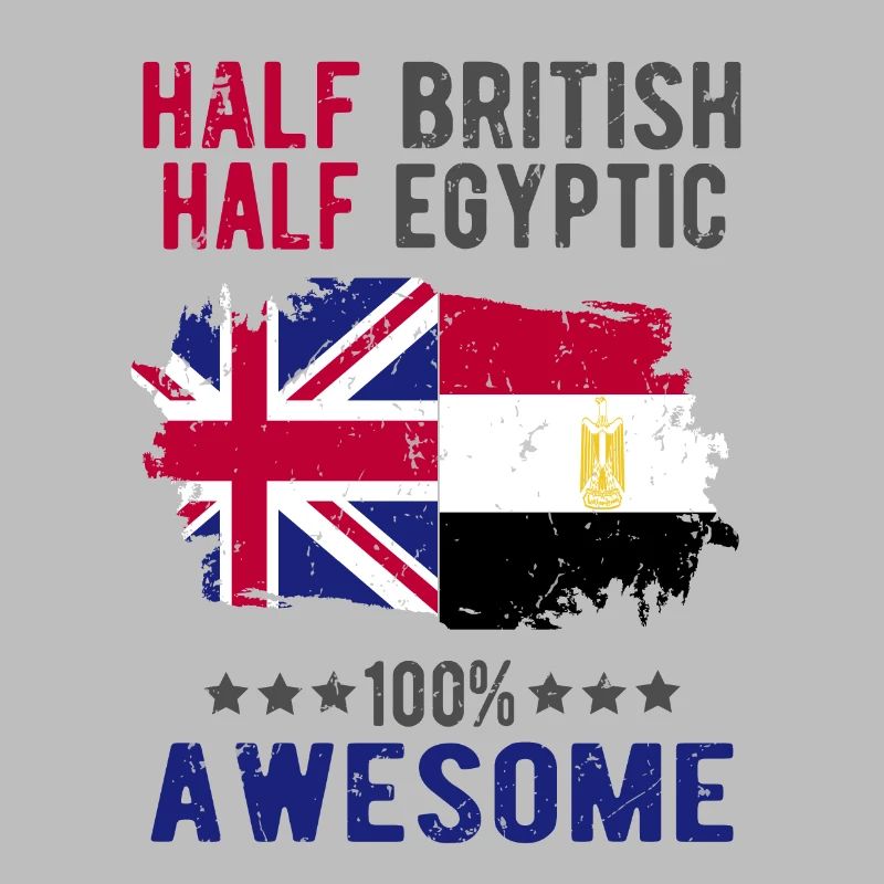 Half British Half Egyptian
