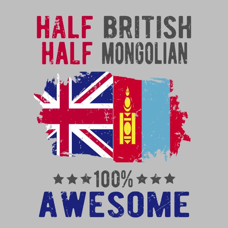 Moitié britannique moitié mongol