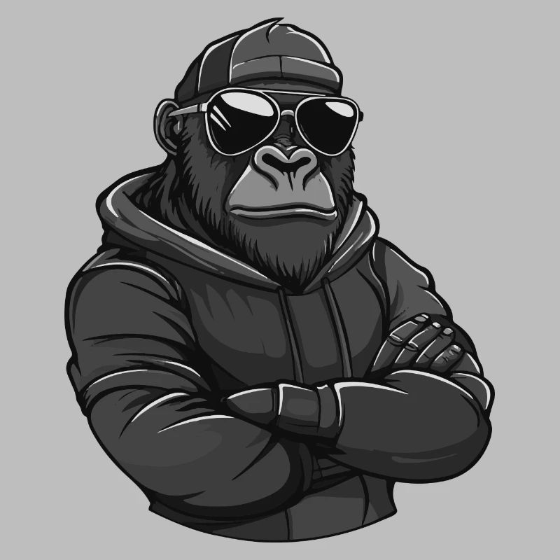 Gorilla Animal Comic