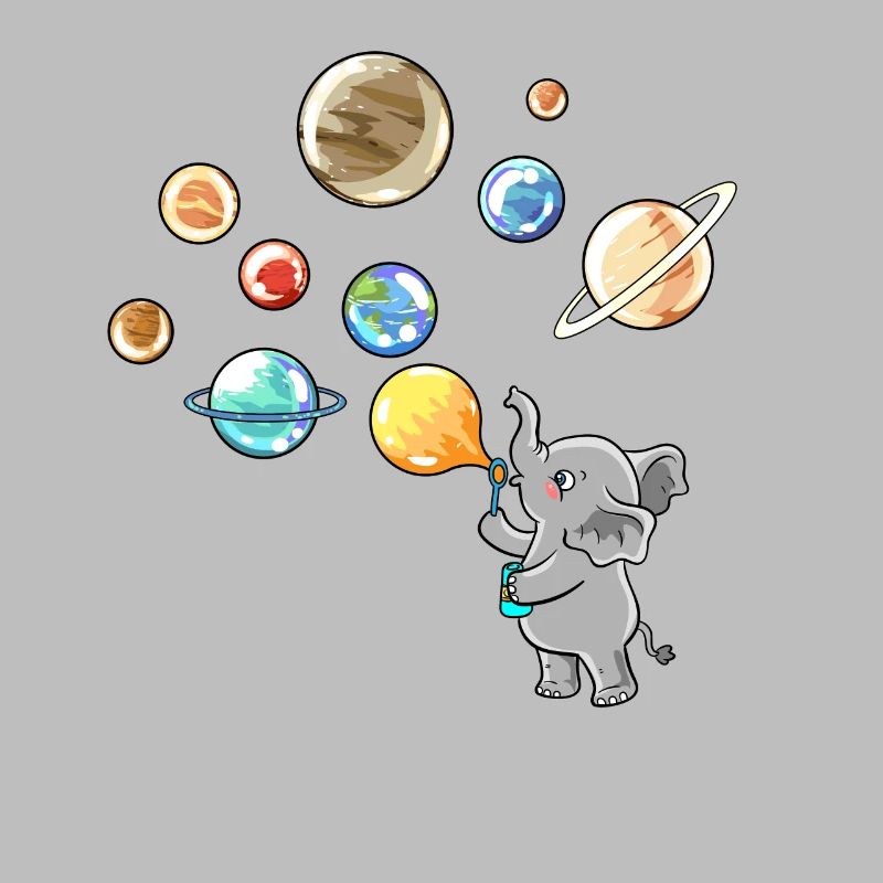 Solar System Planet Elephant Balloons