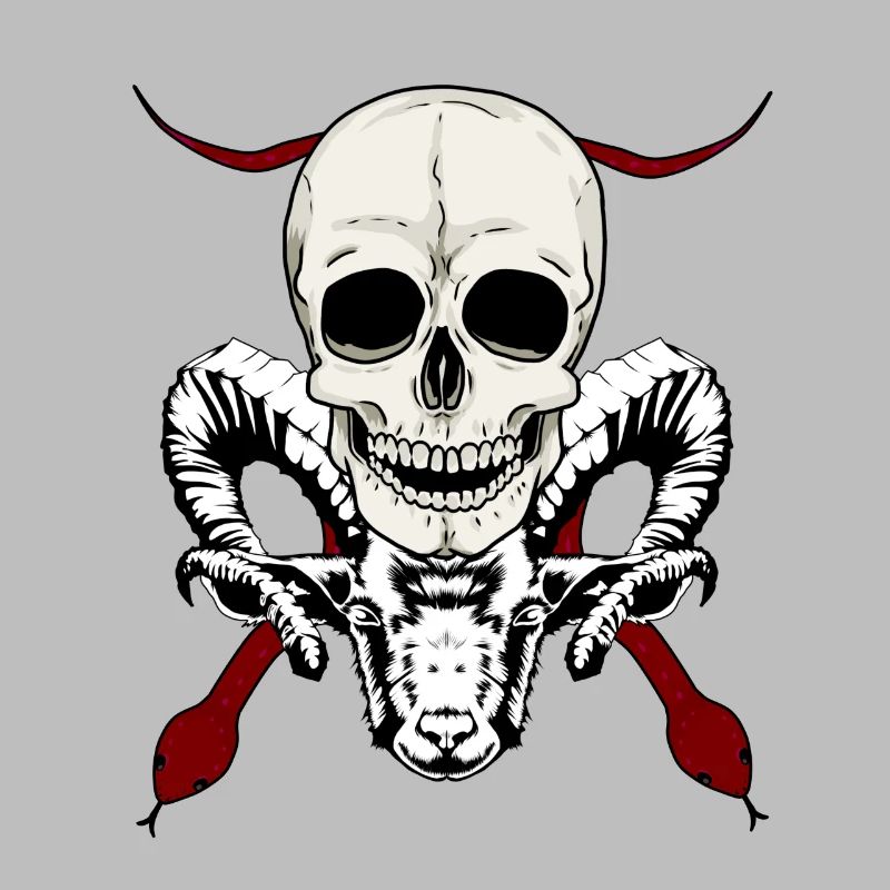 Devil Satan Satan Satanic Demon Devilish Skull