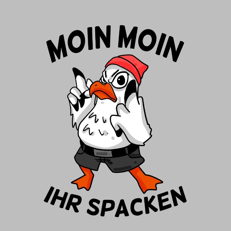 Freche Möwe - Moin Moin Ihr Spacken