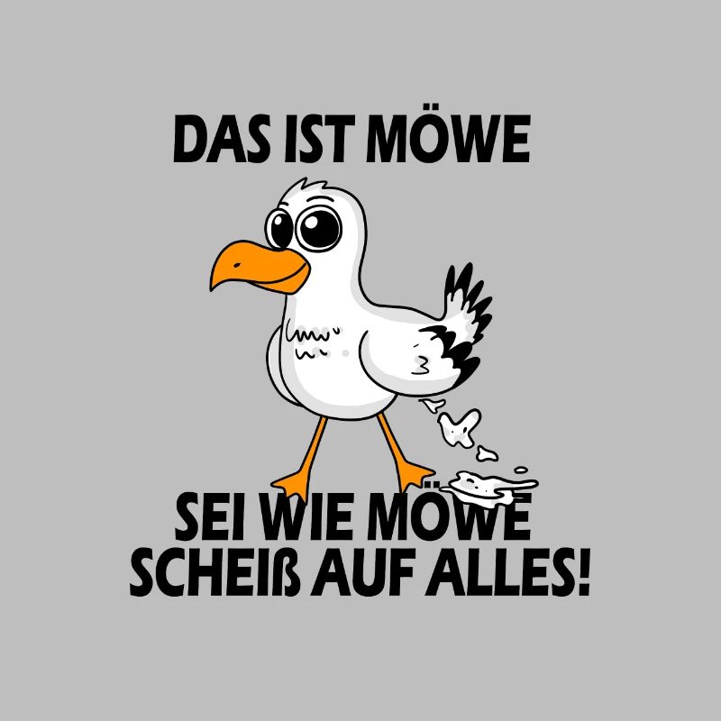 Sei wie Möwe