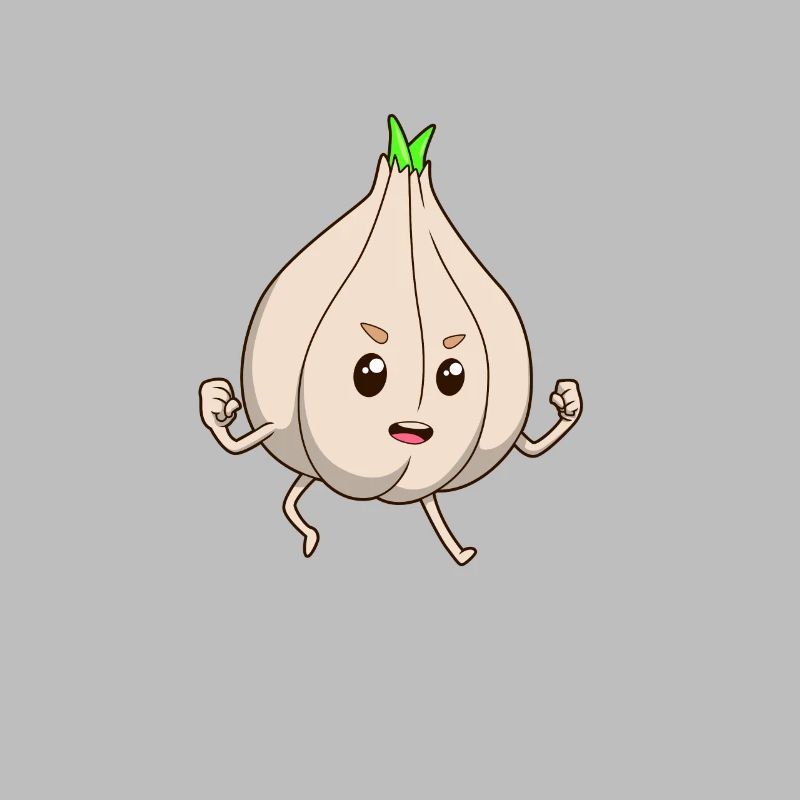Comic Knoblauch