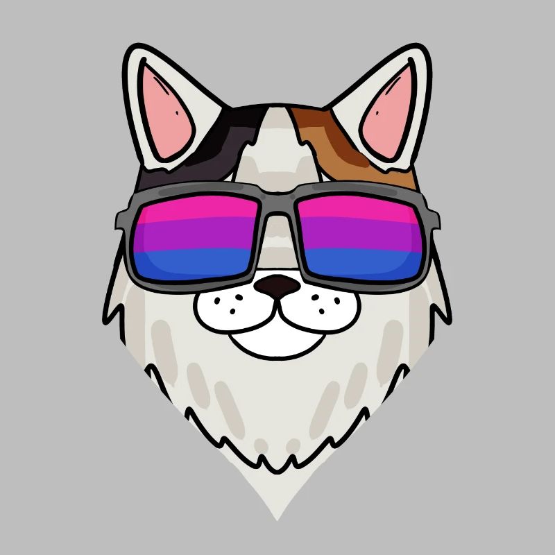 Bisexual Turkish Van Cat Gift