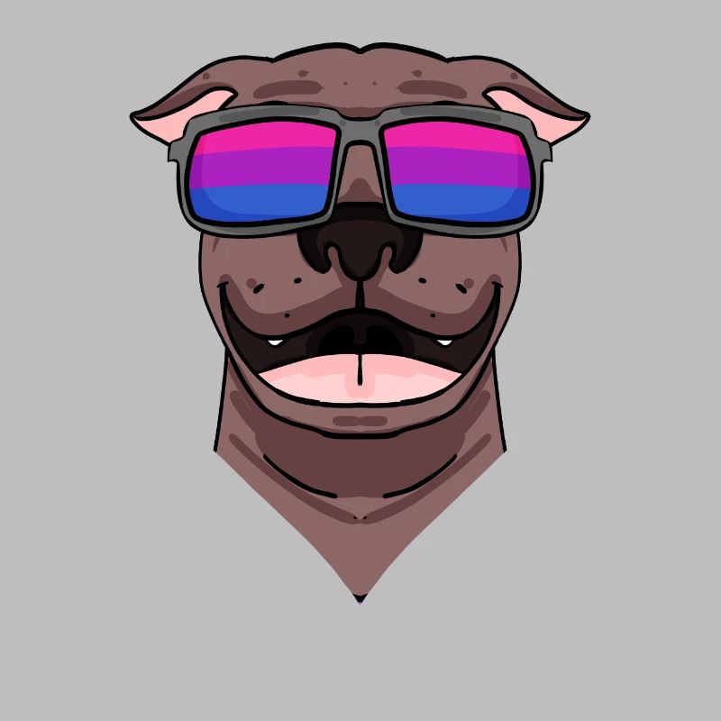 Bisexual Pit Bull Terrier Dog Gift