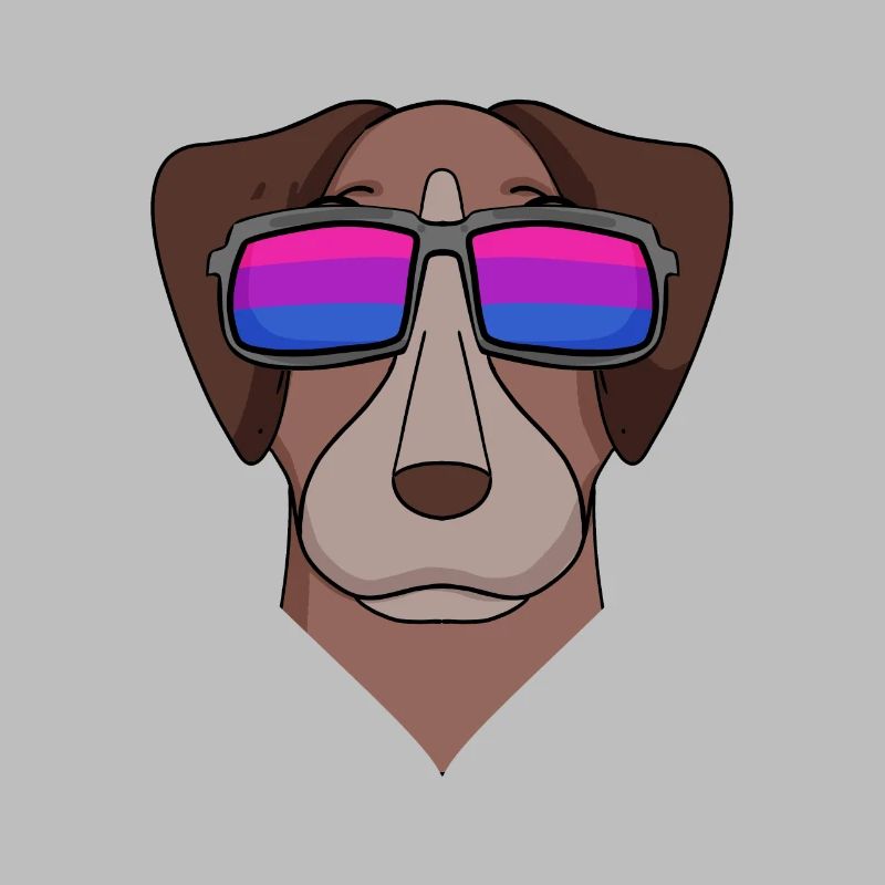 Bisexual Pointer Dog Gift