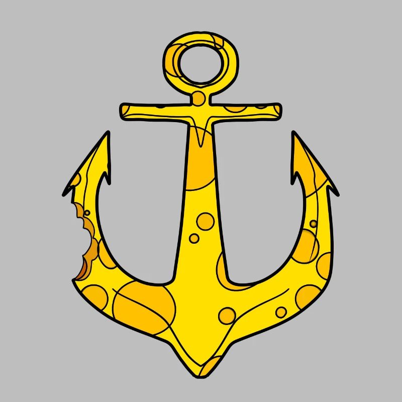 Cheese anchor funny captain