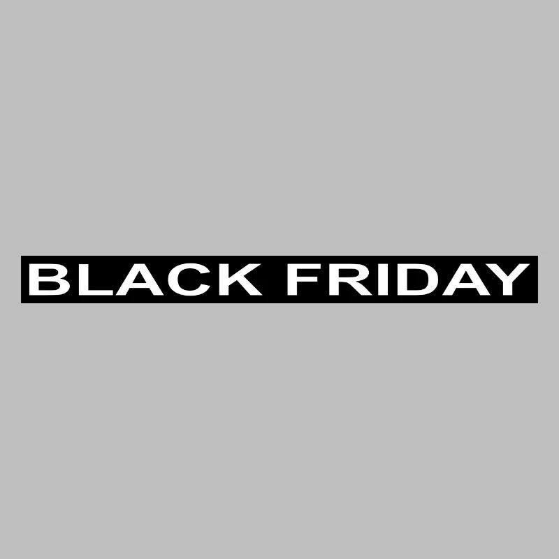 Black Friday Minimalist