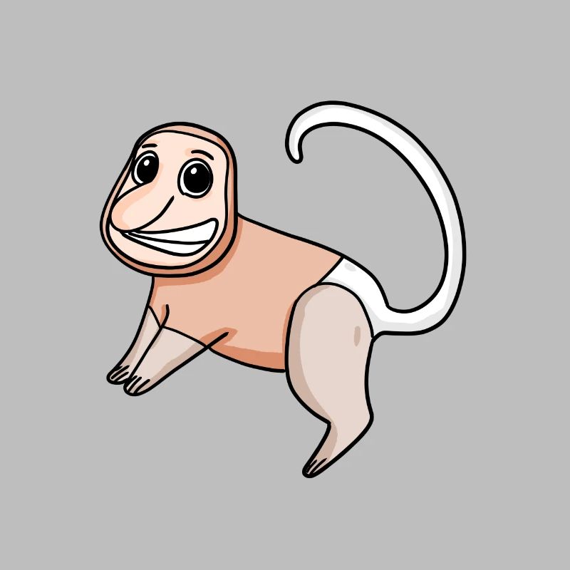 Proboscis Monkey Monkey Monkey