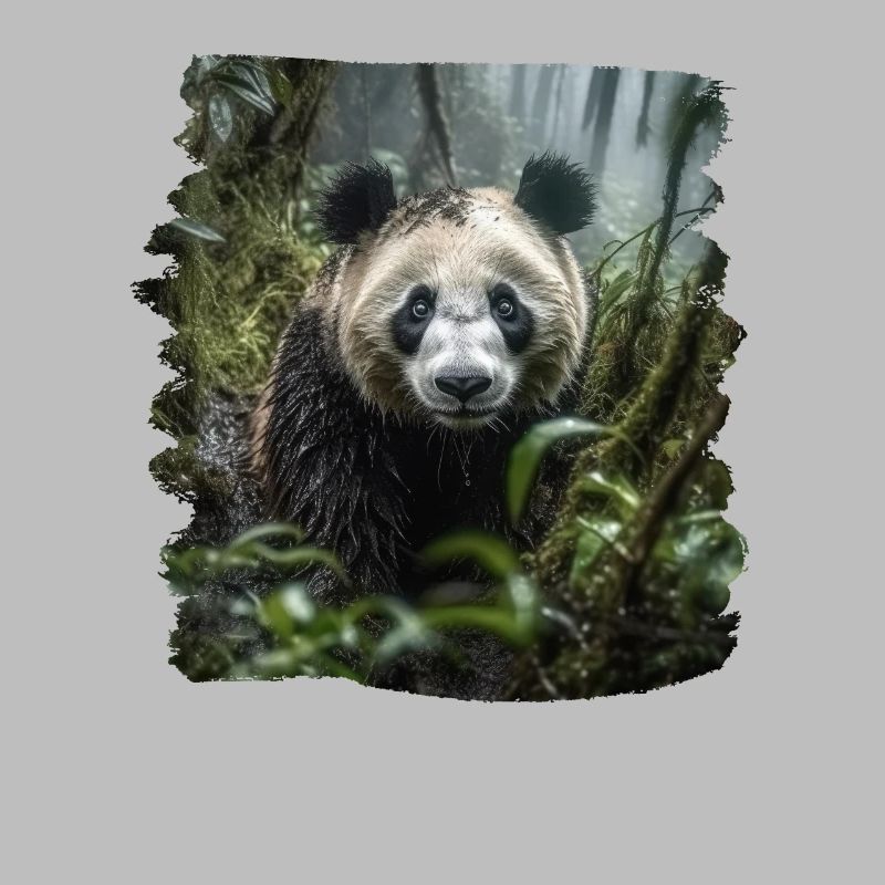 Pandas réaliste Panda Panda géant
