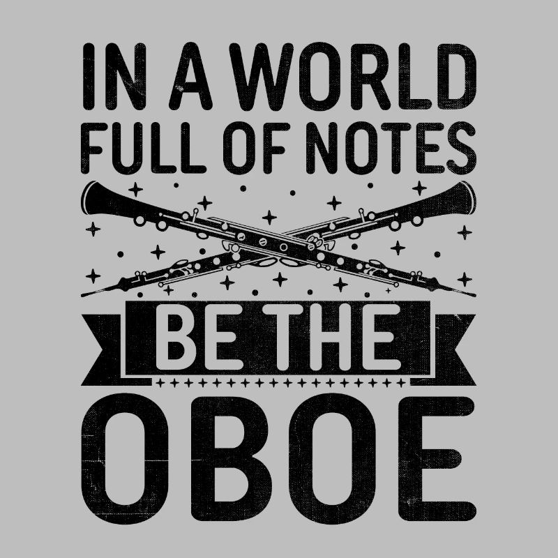 Oboe Player Oboe Basoonist Marching Band Instrumen