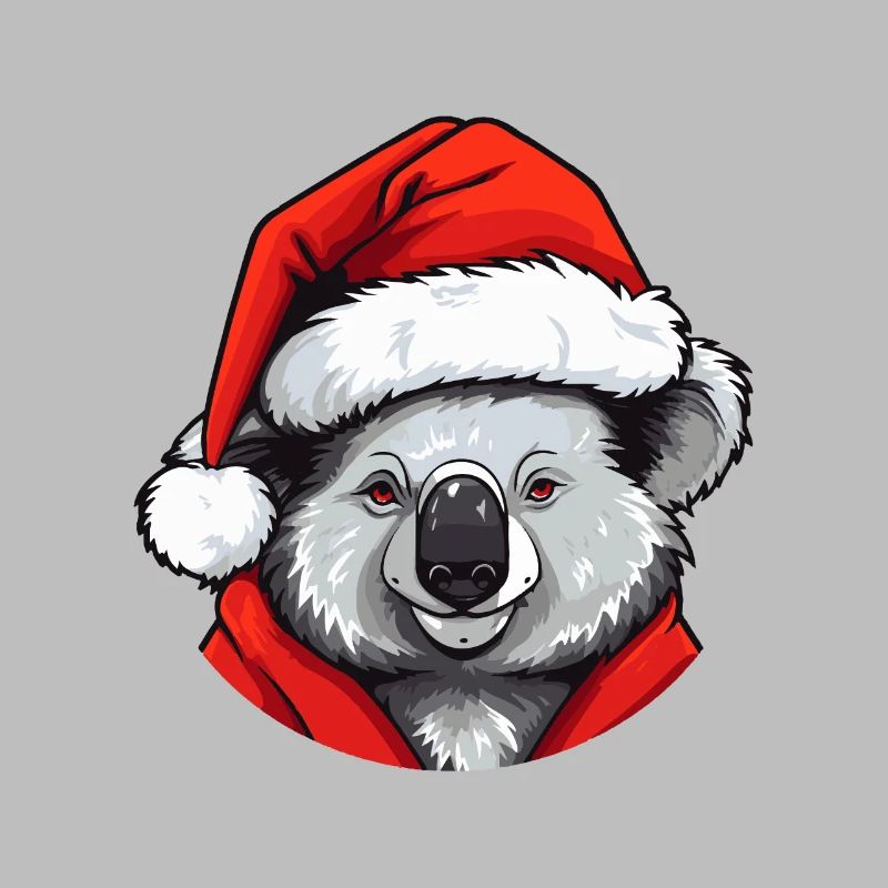 Tête d’animal de Noël Koala