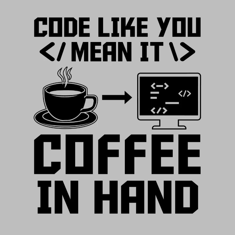Café Codage Programmeur Codeur Développeur Nerd Coff