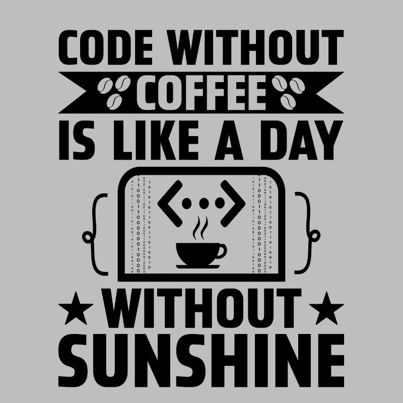 Kaffee-Codierung Programmierer Programmierer Entwickler Nerd Coff