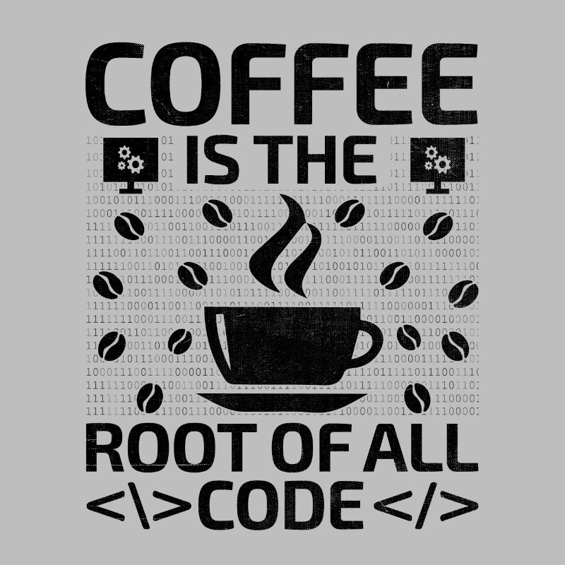 Kaffee-Codierung Programmierer Programmierer Entwickler Nerd Coff