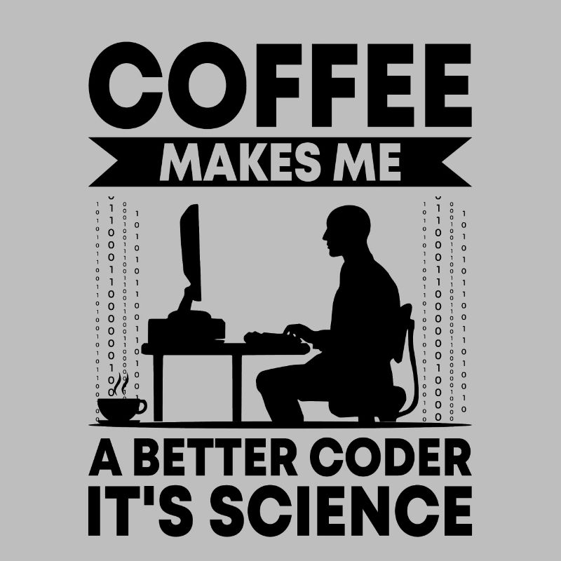 Kaffee-Codierung Programmierer Programmierer Entwickler Nerd Coff