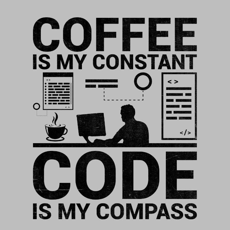 Coffee Coding Programmer Coder Developer Nerd Coff
