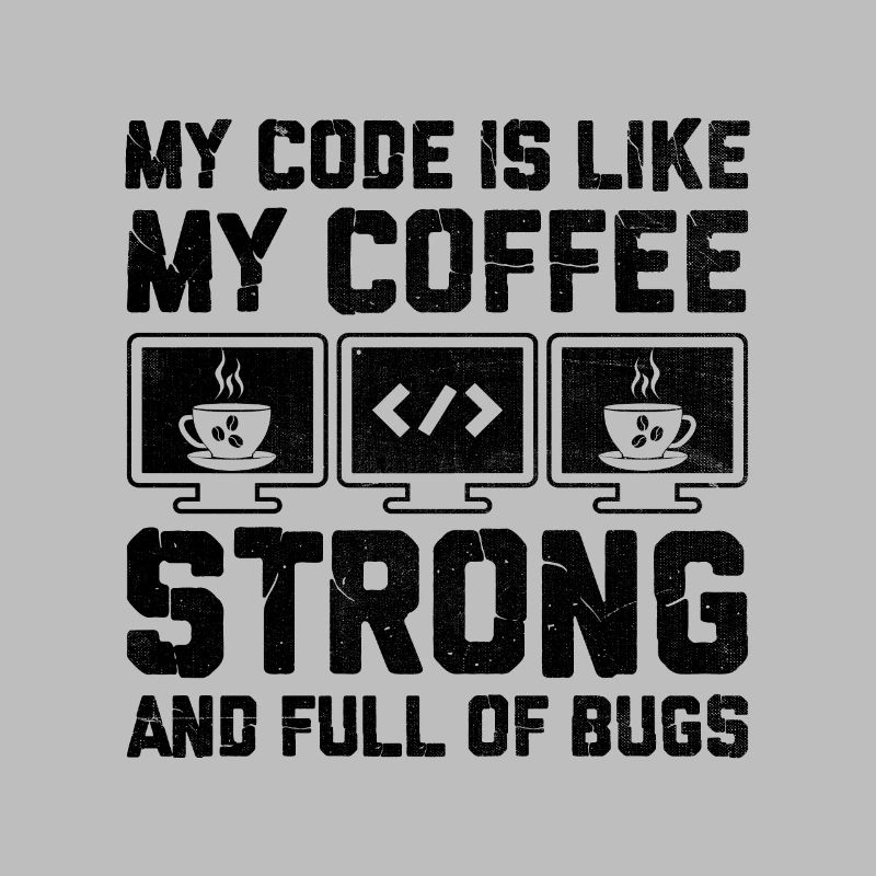 Kaffee-Codierung Programmierer Programmierer Entwickler Nerd Coff