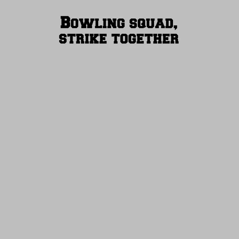 Bowling - Équipe de bowling, frappez ensemble