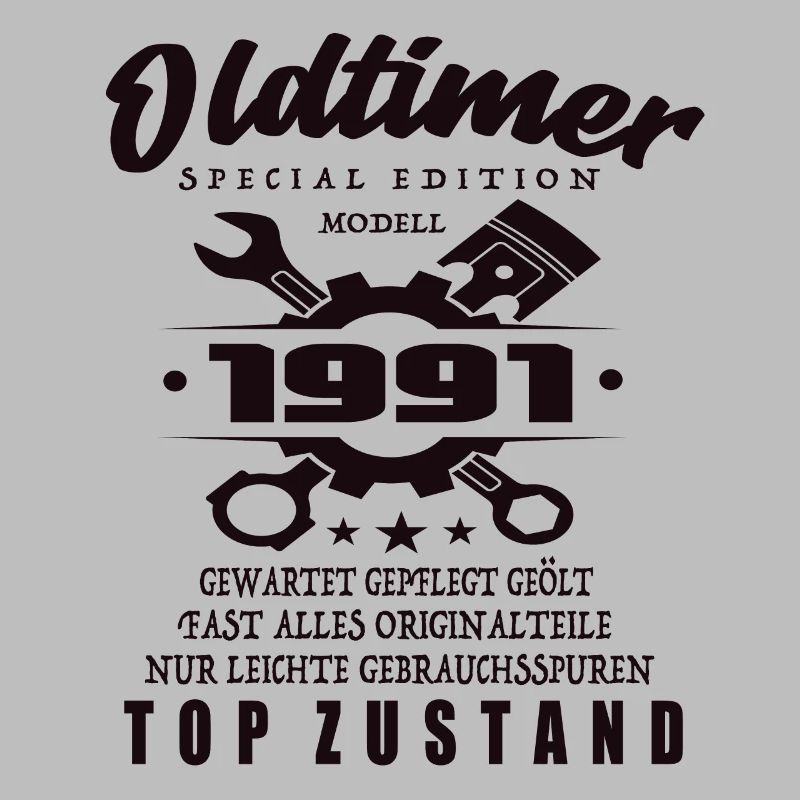 Oldtimer Special Edition Modell 1991 Geburtstag