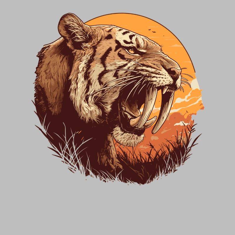 Saber-Toothed Tiger Sabertooth Tiger