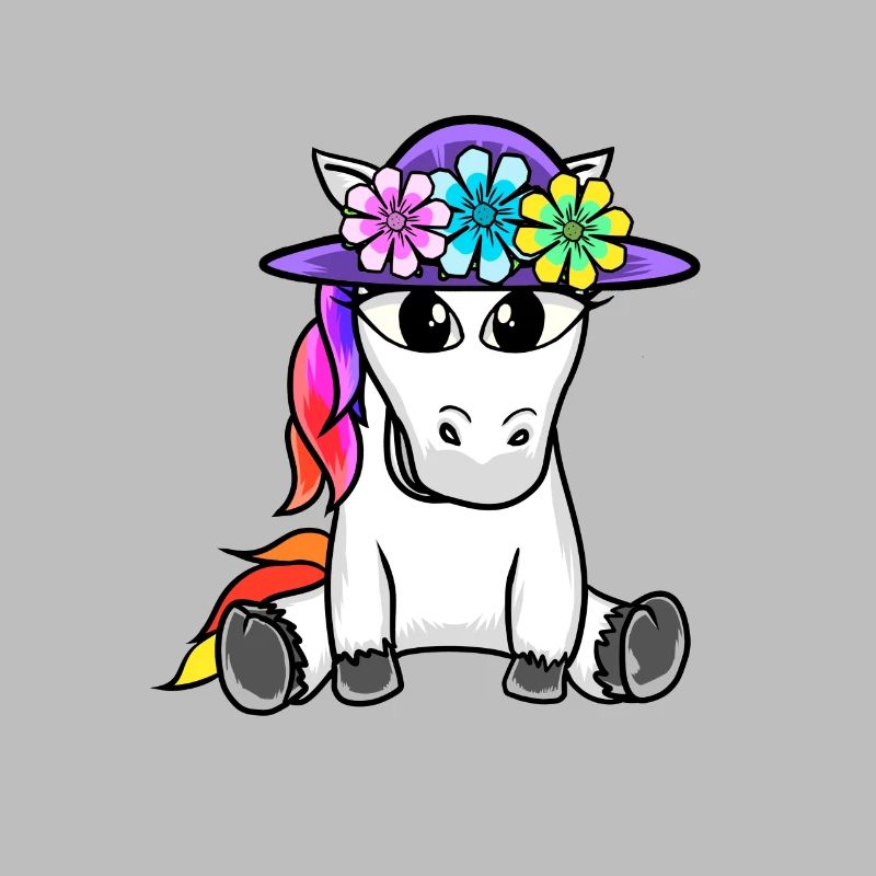 niedliches Einhorn Einhörner Pferd Pferde Kinder